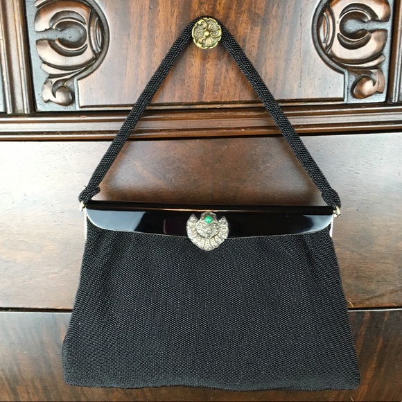 Exquisite 1960s Evening Bag Handmade in Paris - Picture 1 of 8